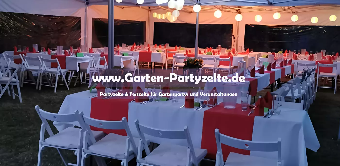 Garten-Partyzelte